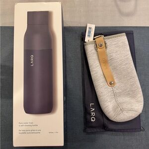 LARQ Self-Cleaning Water Bottle in black